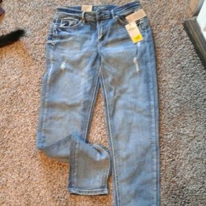 Girls Silver jeans